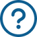 blue question mark icon